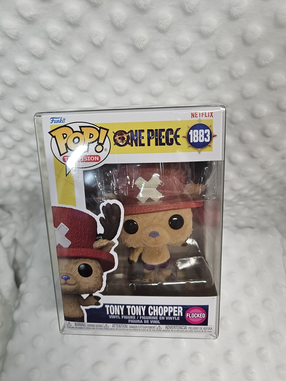 Funko Tony Tony Chopper Flocked Figure - Brown & Red